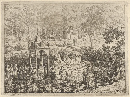 The Third Spring by Allart van Everdingen, print, 1621-1675