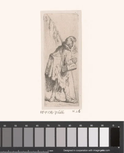 Verkoper van rattengif by Jean Pierre Norblin de la Gourdaine, print, 1774-1789