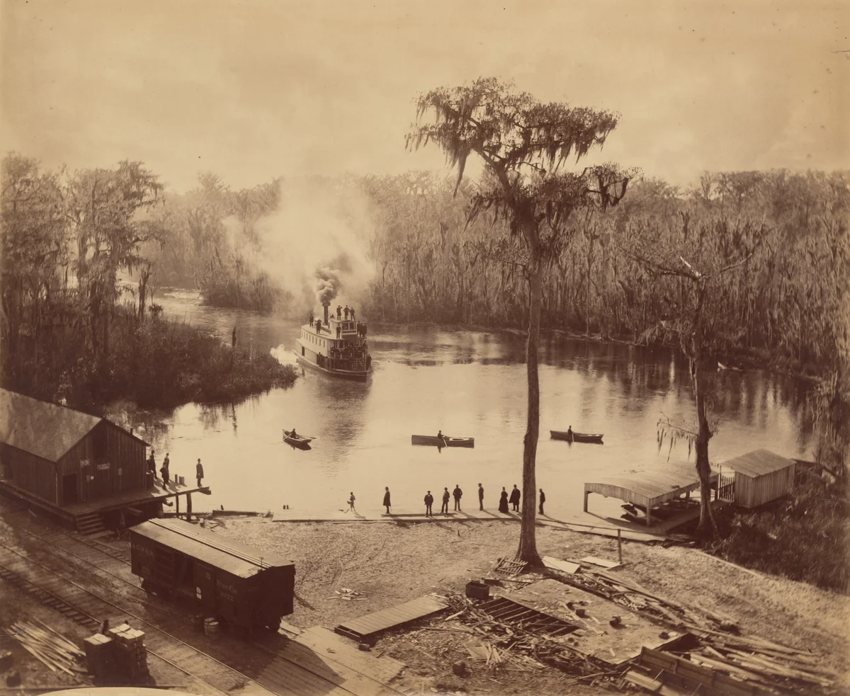 Silver Springs, Florida by George Barker, photograph, 1881-1891