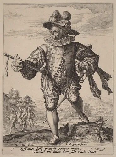 Provost by Jacques de Gheyn II, portfolio, 1587