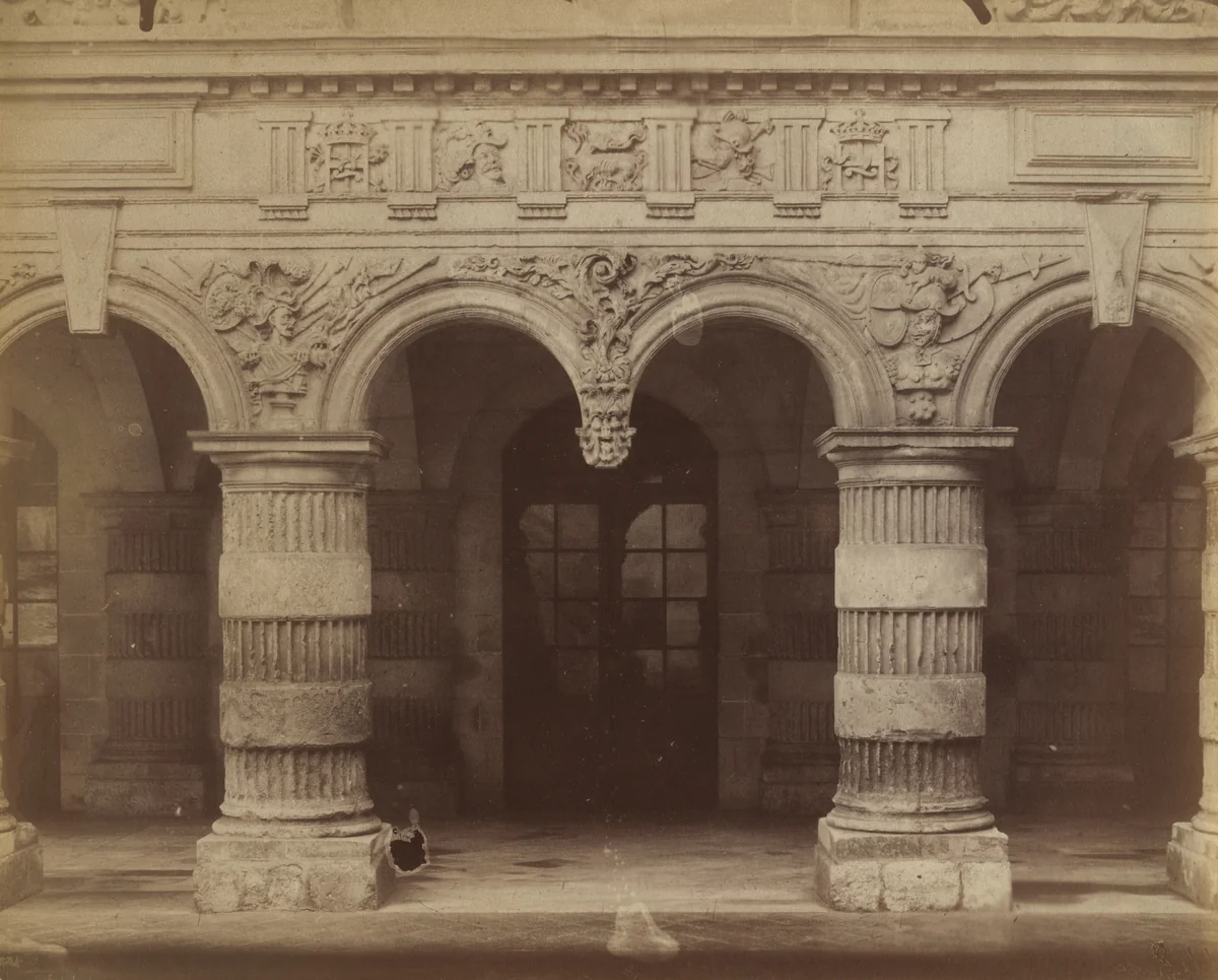 La Rochelle, Hôtel de Ville by Eugène Atget, photograph, 1899