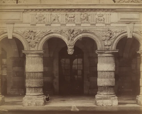 La Rochelle, Hôtel de Ville by Eugène Atget, photograph, 1899