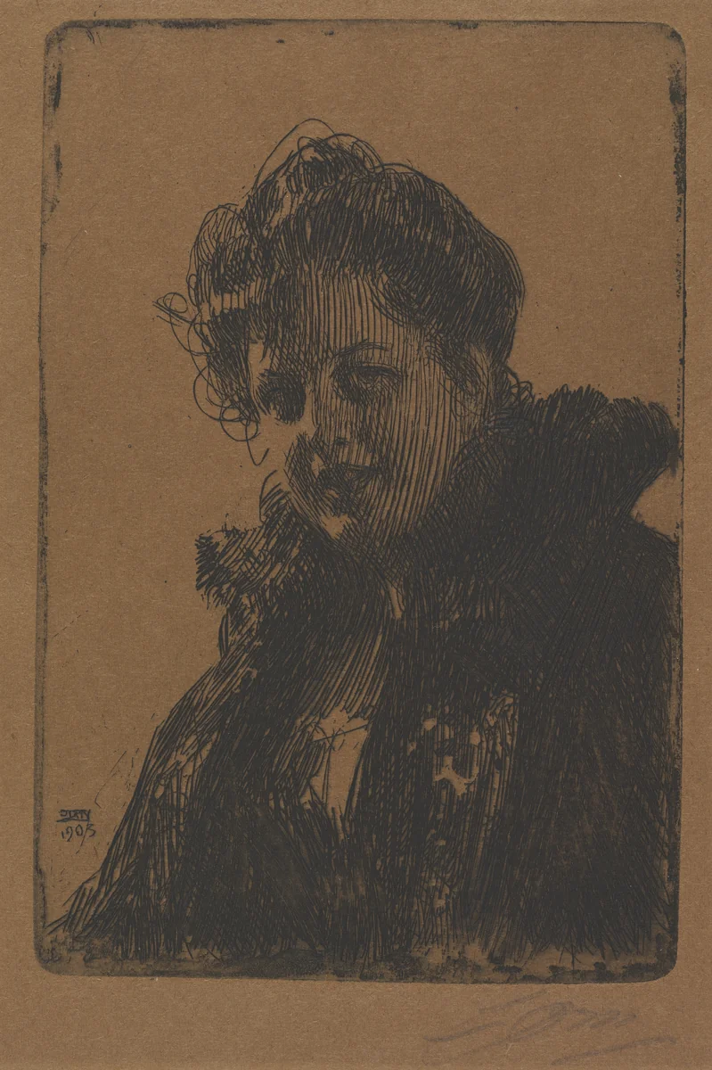 Mme. Granberg by Anders Zorn, print, 1903