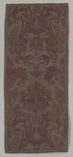 Reproduction of a Florentine Velvet by Mariano Fortuny y Madrazo, textile, 1950-1967