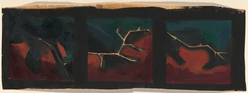 Study in Transparency by Morgan Russell, drawing, 1922