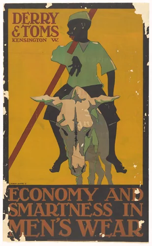 Derry and Toms - Economy and Smartness in Men's Wear by E. McKnight Kauffer, design, 1917