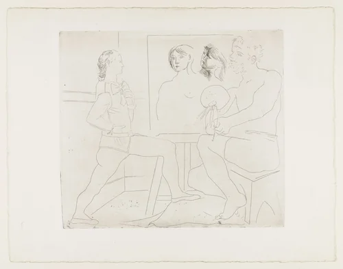 The Studio (L'Atelier) by Pablo Picasso, print, 1927