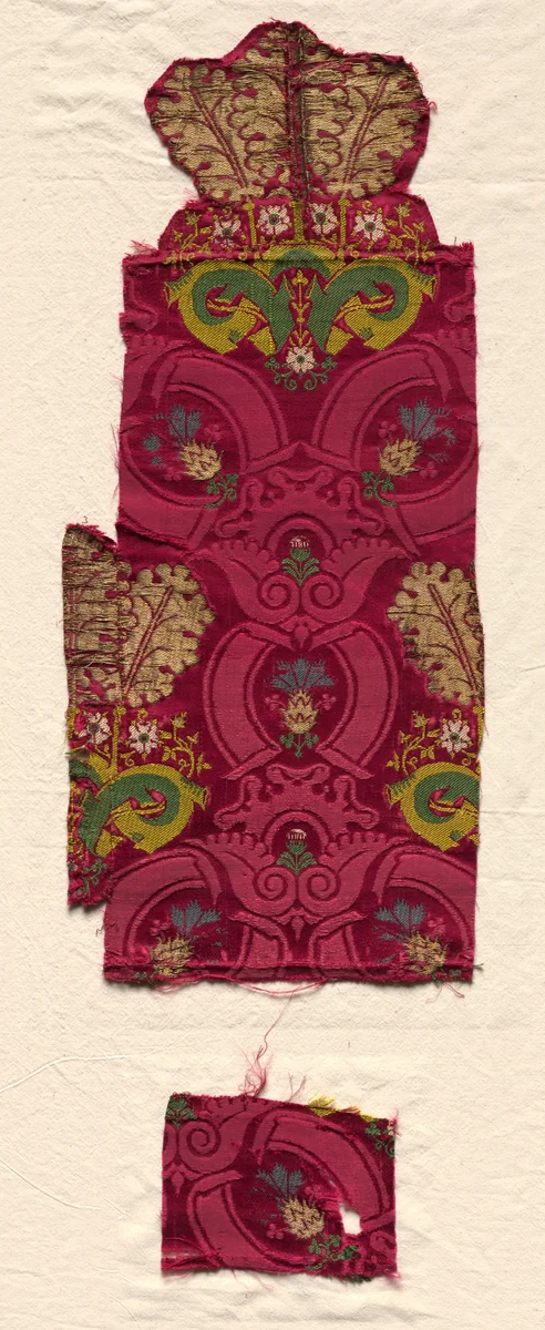 Fragments by Unknown, textile, 1450-1499