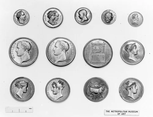 Marriage of Napoleon and Marie Louise by Bertrand Andrieu, metalwork, 1810