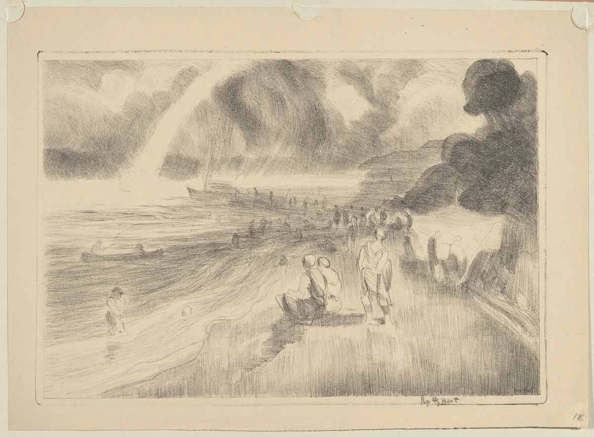 The Rainbow by George Hart, print, 1924