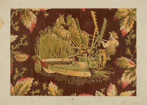 Printed Textile by Pearl Gibbo, index of american design, 1938