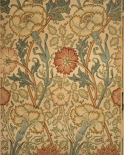 Pink and Rose by William Morris, other, 1885-1895