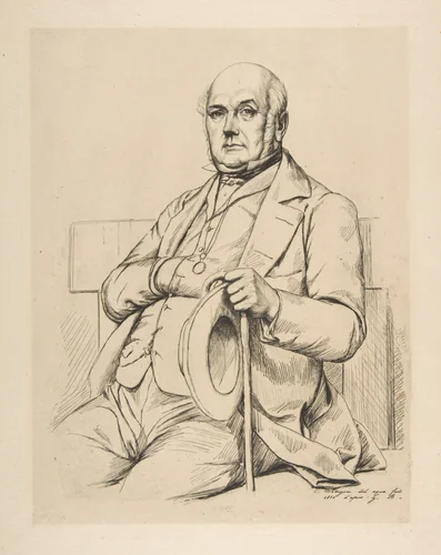 Casimir le Conte, after Boulanger by Charles Meryon, print, 1856