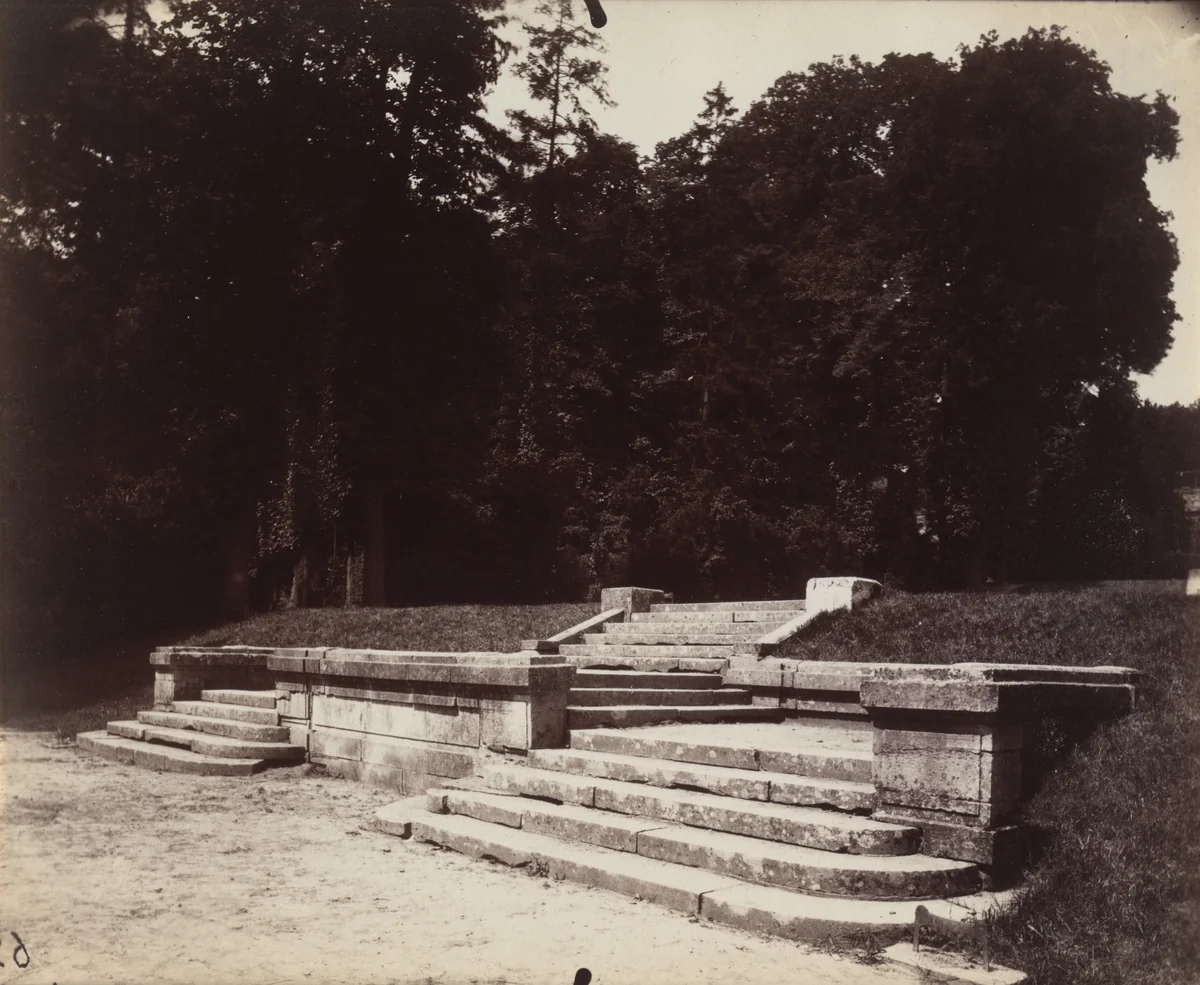 Saint-Cloud by Eugène Atget, photograph, 1904