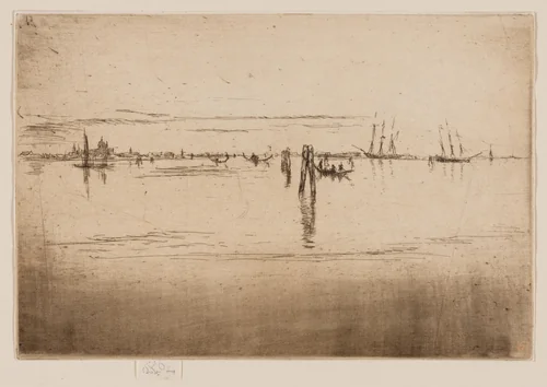 Long Lagoon by James McNeill Whistler, print, 1879-1880