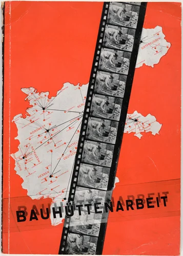 Bauhüttenarbeit by László Moholy-Nagy, design, 1928