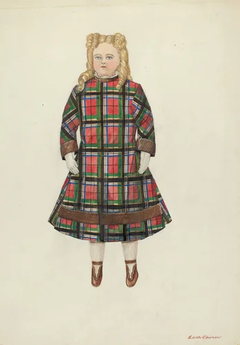 Doll: "Florence" by Edith Towner, index of american design, 1937