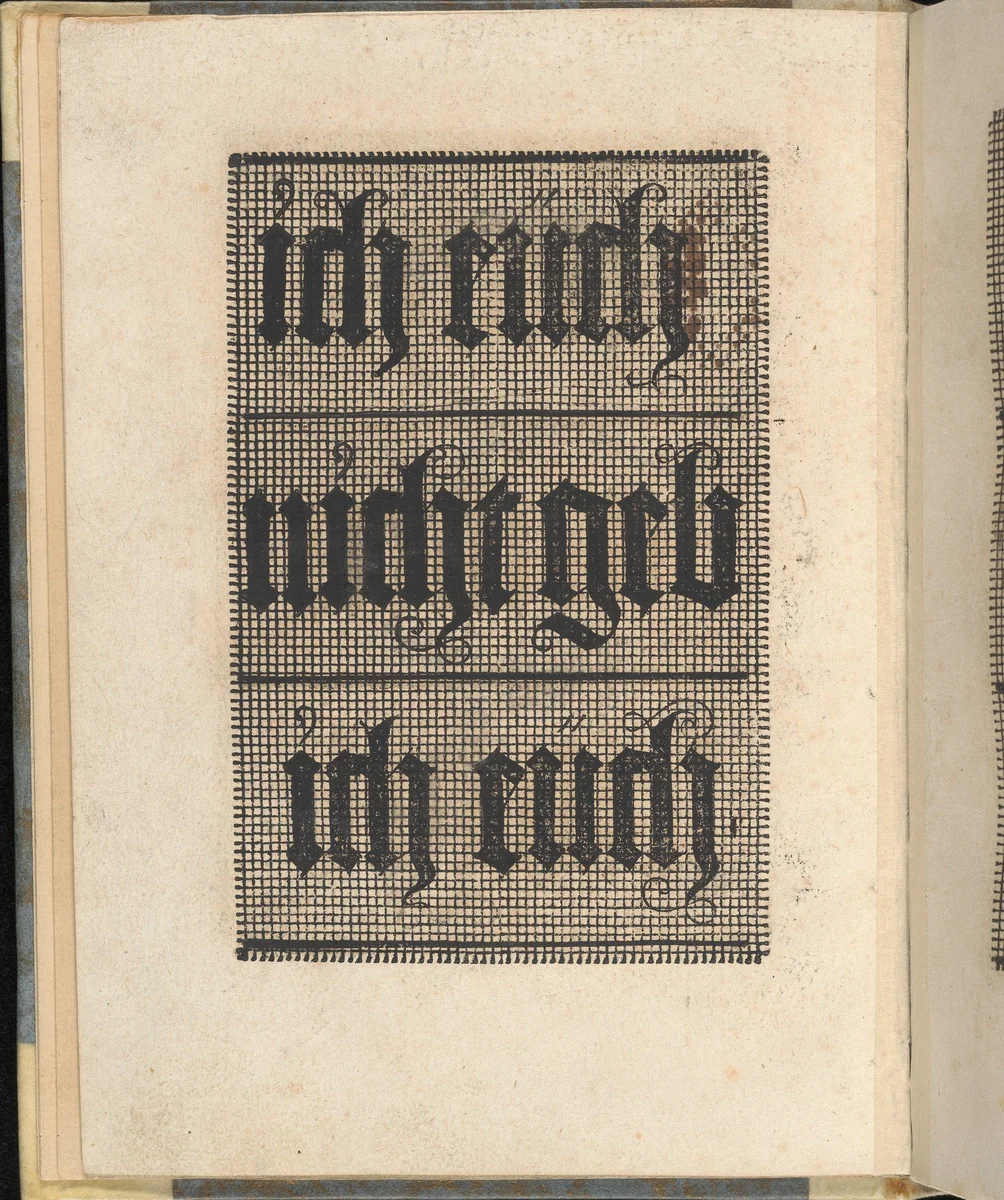 Ein ney Furmbüchlein, Page 6, verso by Johann Schönsperger, book, 1520-1530