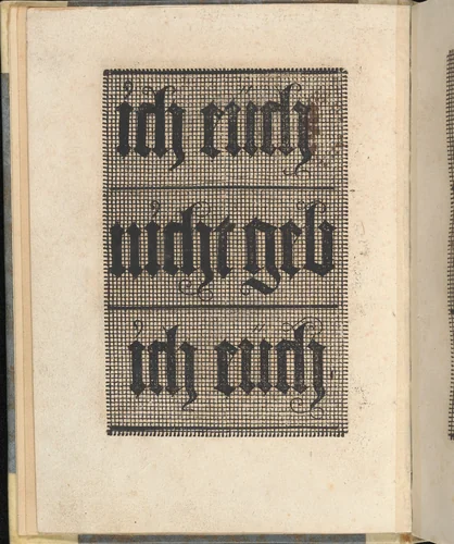Ein ney Furmbüchlein, Page 6, verso by Johann Schönsperger, book, 1520-1530