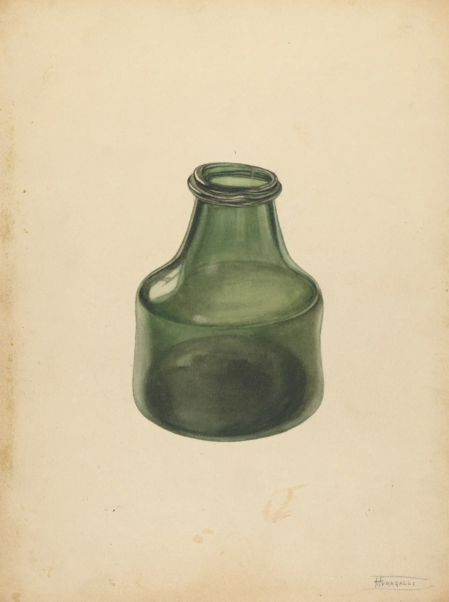 Jar by Frank Fumagalli, index of american design, 1940