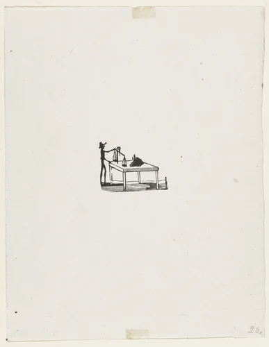 Butcher (Carnicero) from 25 Prints of José Guadalupe Posada by José Guadalupe Posada, print, 1942