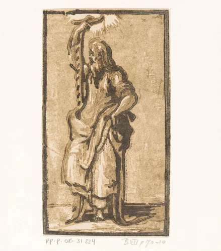 Heilige Simon by Unknown, print, 1520-1550