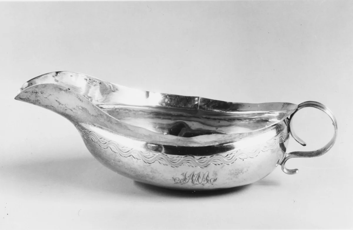 Pap Boat by William Thomson, artwork, 1807-1810