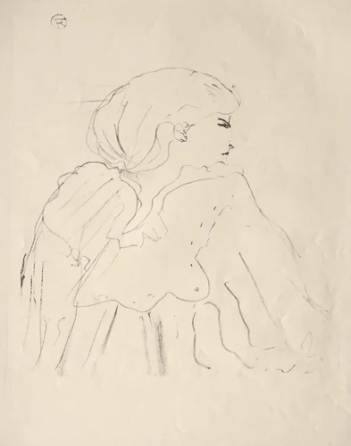 Cassive by Henri de Toulouse-Lautrec, print, 1876-1901