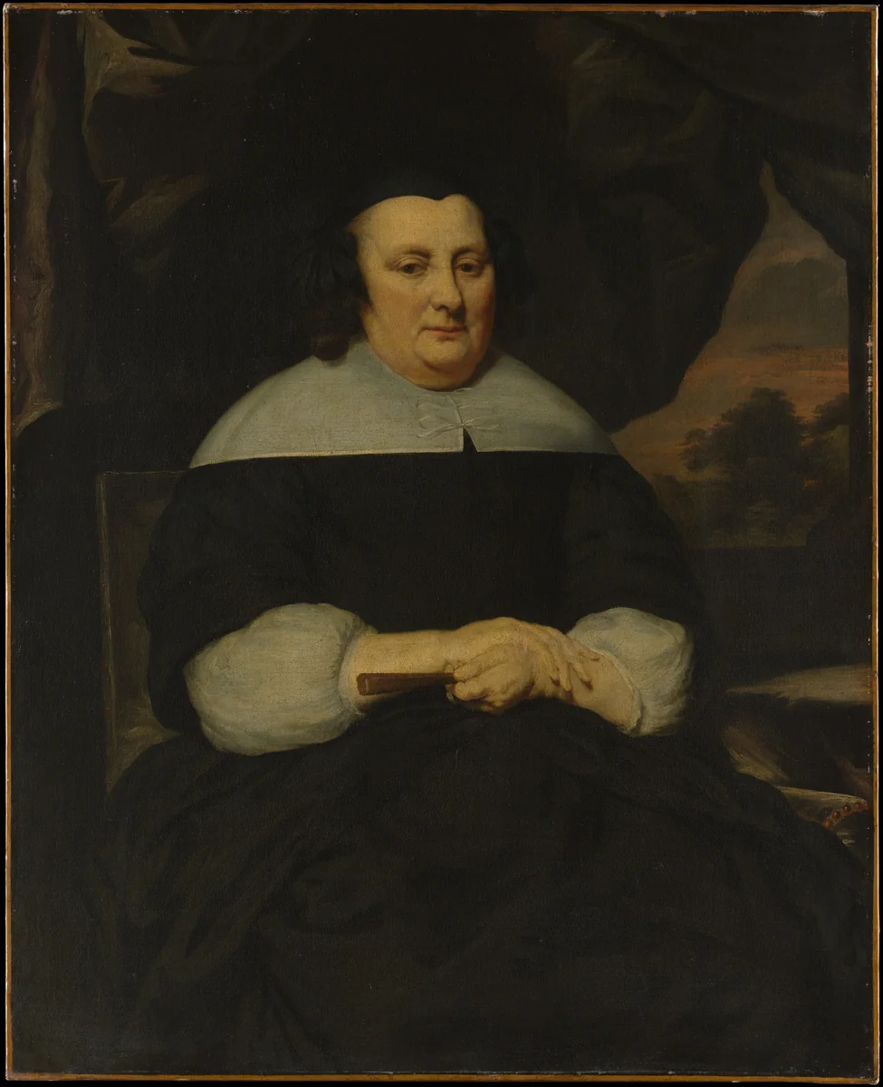 Portrait of a Woman by Nicolaes Maes, painting, 1665-1670