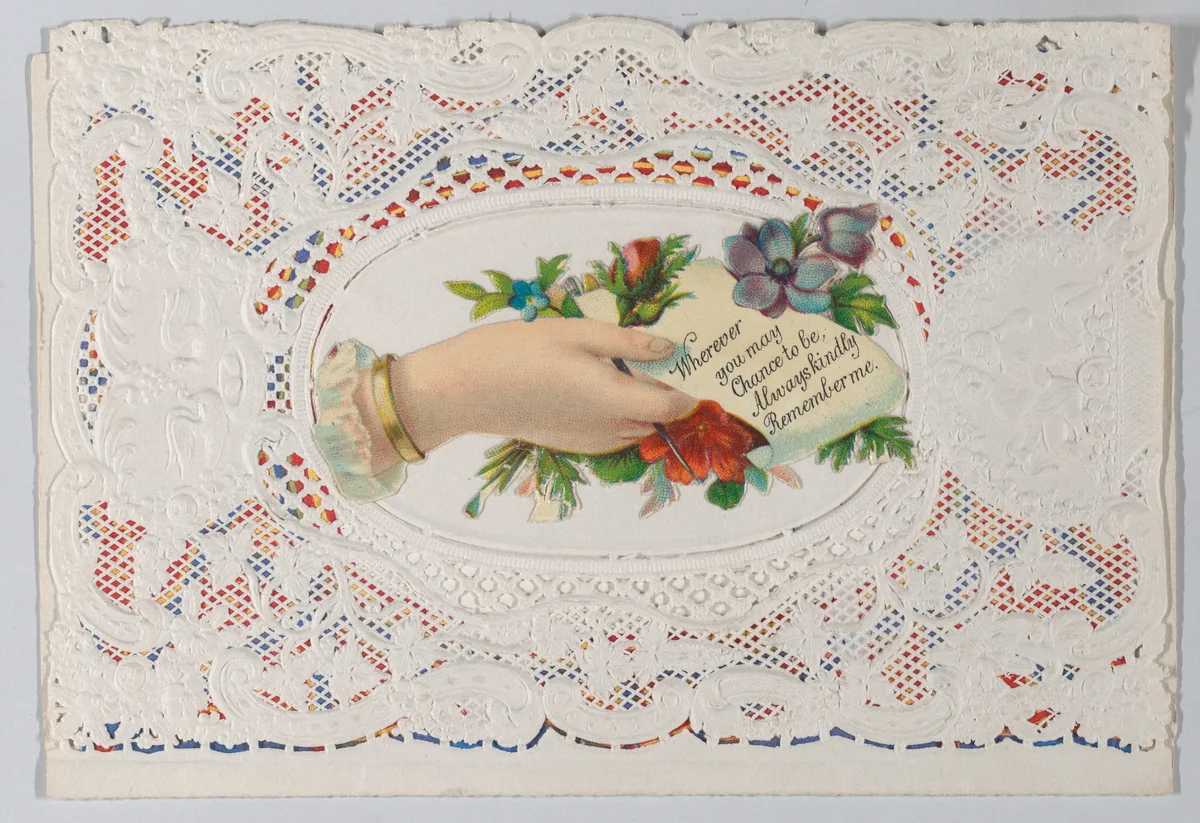 Valentine by anonymous, other, 1880