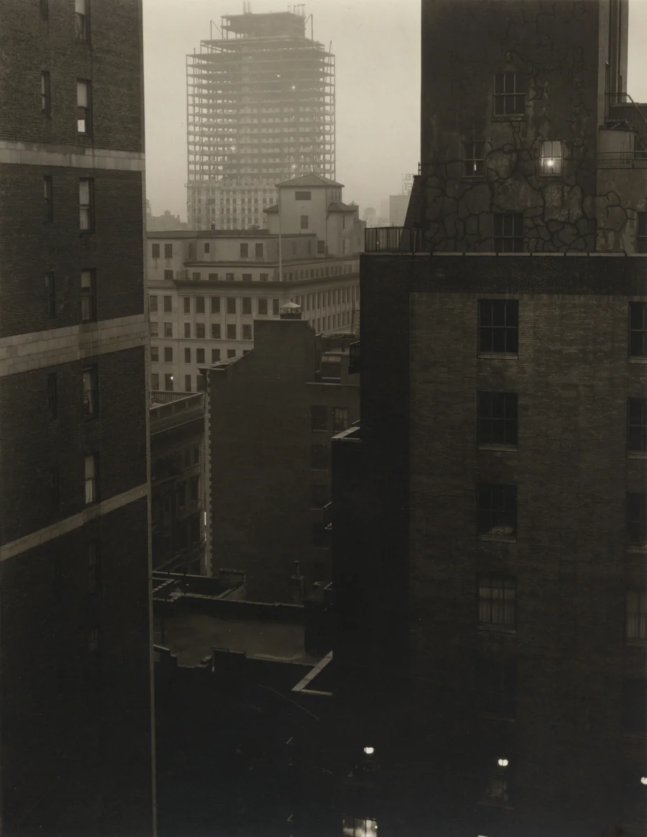 From My Window at An American Place, Southwest by Alfred Stieglitz, photograph, 1932