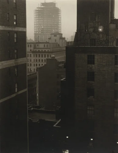 From My Window at An American Place, Southwest by Alfred Stieglitz, photograph, 1932