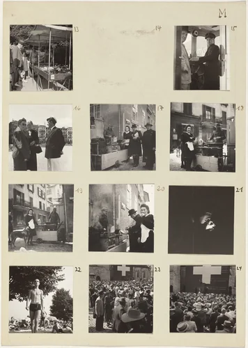 Die Menschen (People) 13-24 by Robert Frank, photograph, 1942-1946