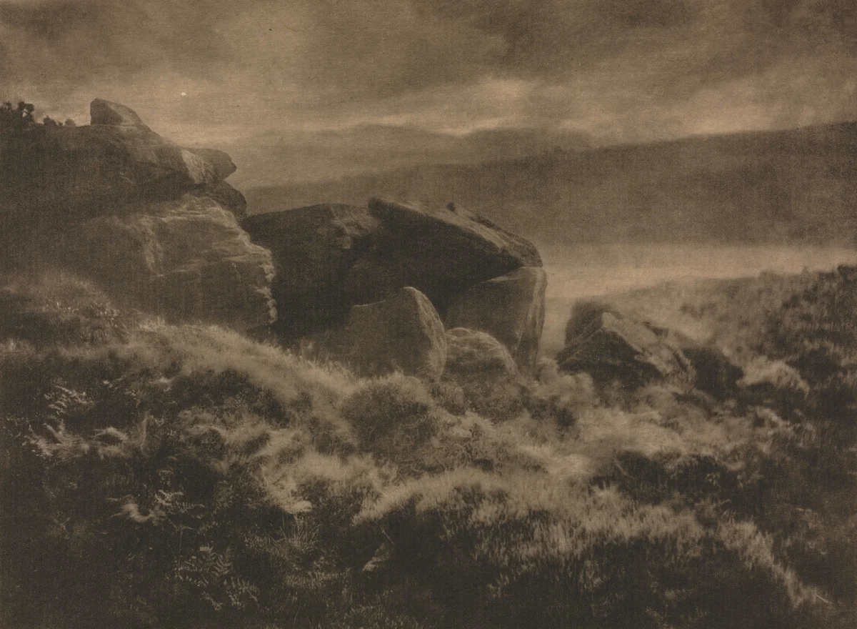 Camera Work: Rain from the Hills by A. Horsley Hinton, book, 1905