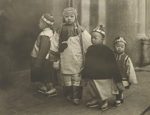 Children were the Pride, Joy and Chief Delight of the Quarter by Arnold Genthe, photograph, 1896