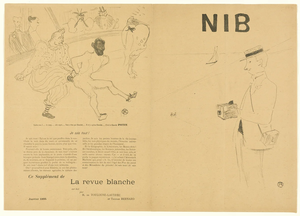 The Amateur Photographer by Henri de Toulouse-Lautrec, print, 1894