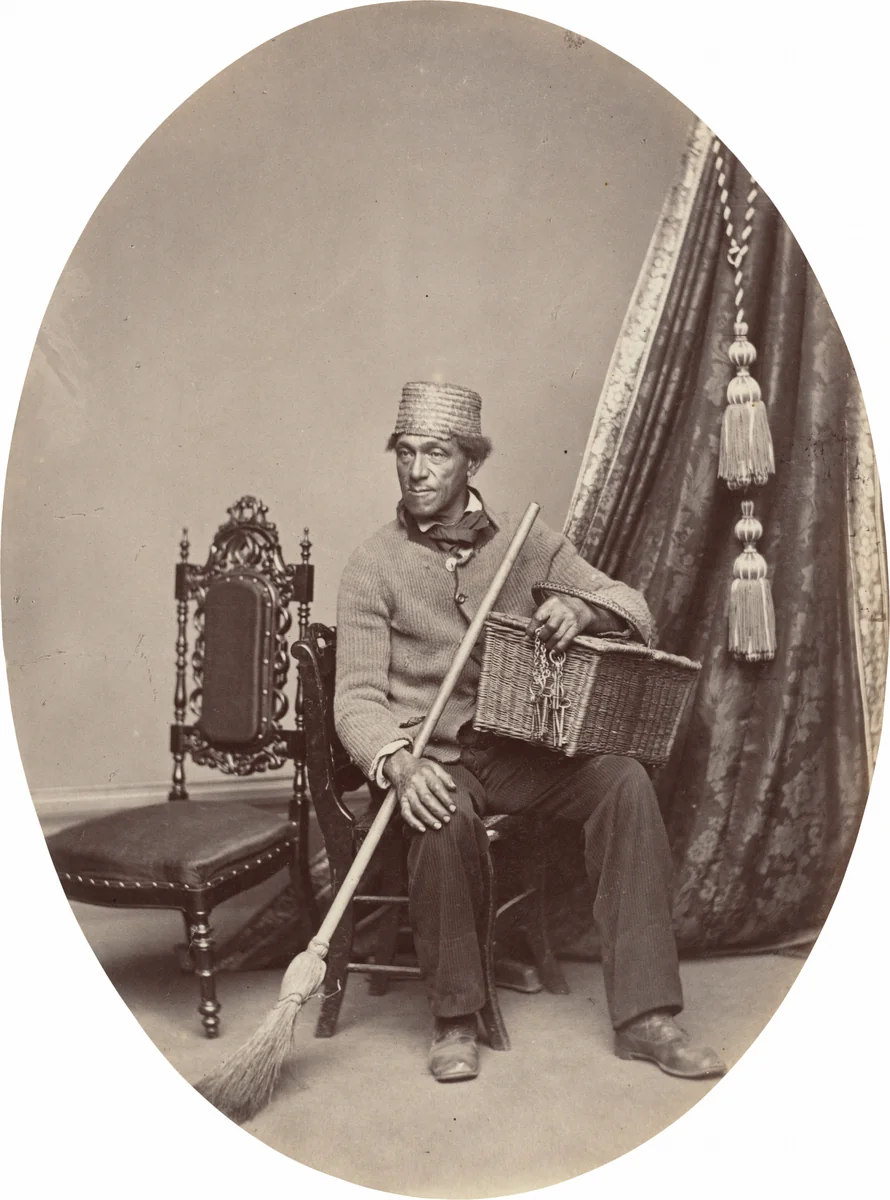 Portrait of a Man, Yale University by George K. Warren, photograph, 1857-1867