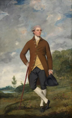 John Musters by Sir Joshua Reynolds, painting, 1777-1780