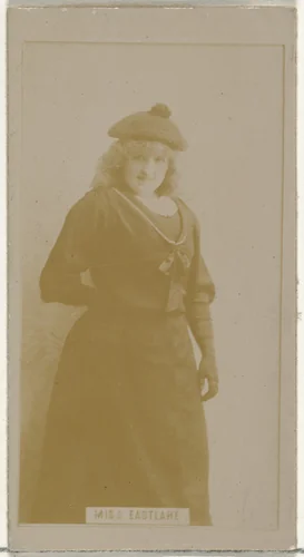 Miss Eastlake, from the Actors and Actresses series (N145-8) issued by Duke Sons & Co. to promote Duke Cigarettes by W. Duke, Sons & Co., photograph, 1890-1895