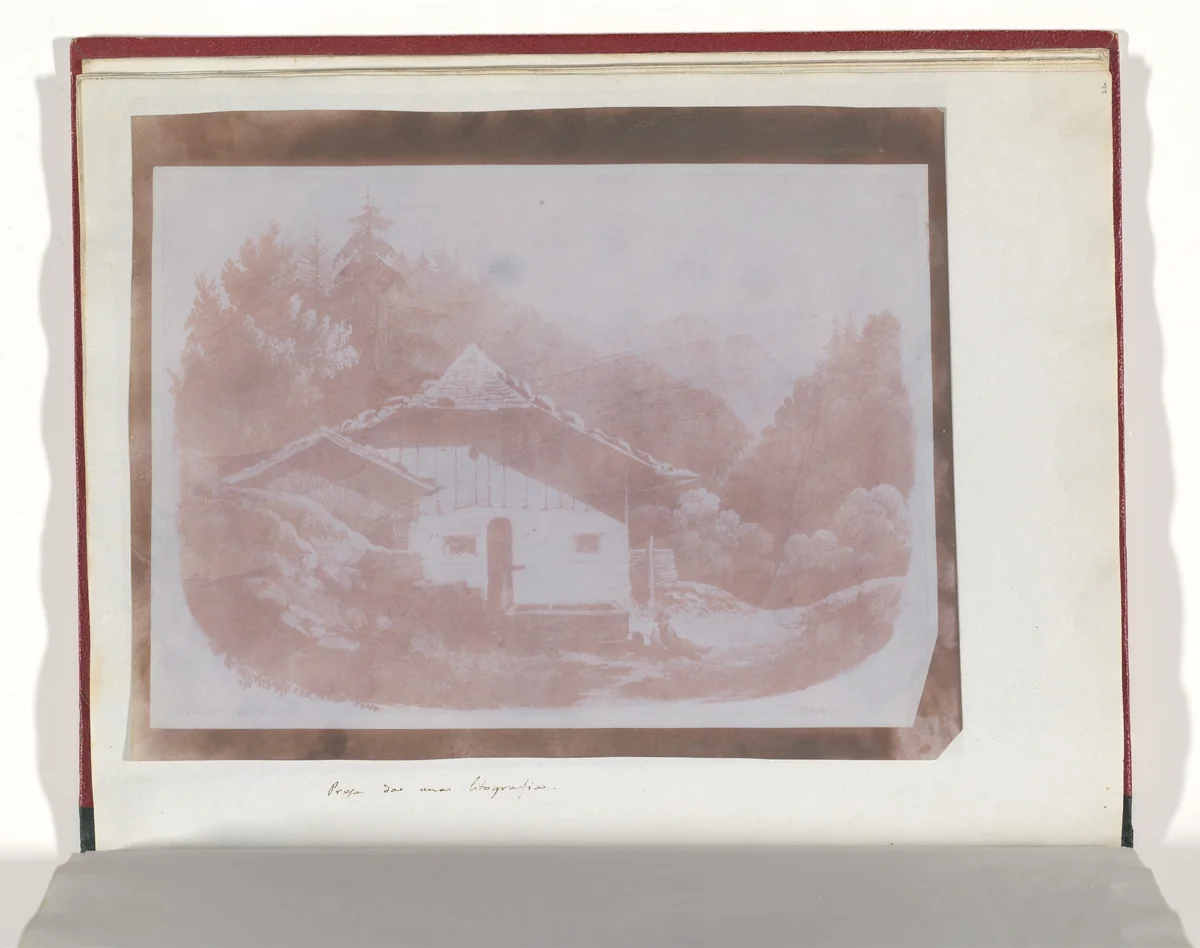 Presa da una litografia by William Henry Fox Talbot, photograph, 1839-1840