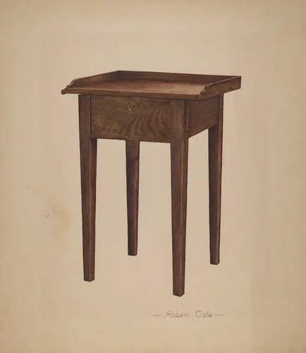 Tray Table by Robert Cole, index of american design, 1940