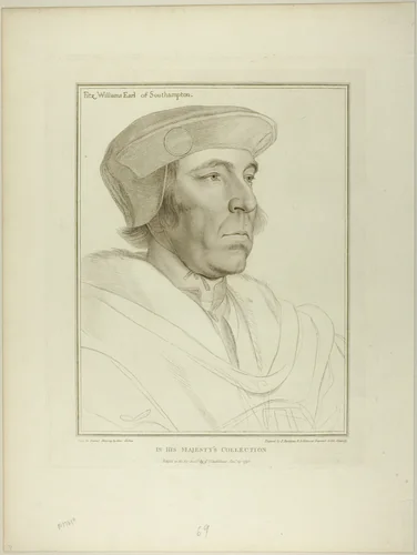 Fitz William, Earl of Southampton by Francesco Bartolozzi, print, 1793