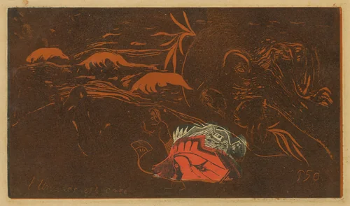 The Universe is Created (L'Univers est cree) by Paul Gauguin, print, 1894