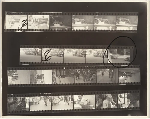 11th Street story 56/People You Don't See 15 by Robert Frank, photograph, 1951