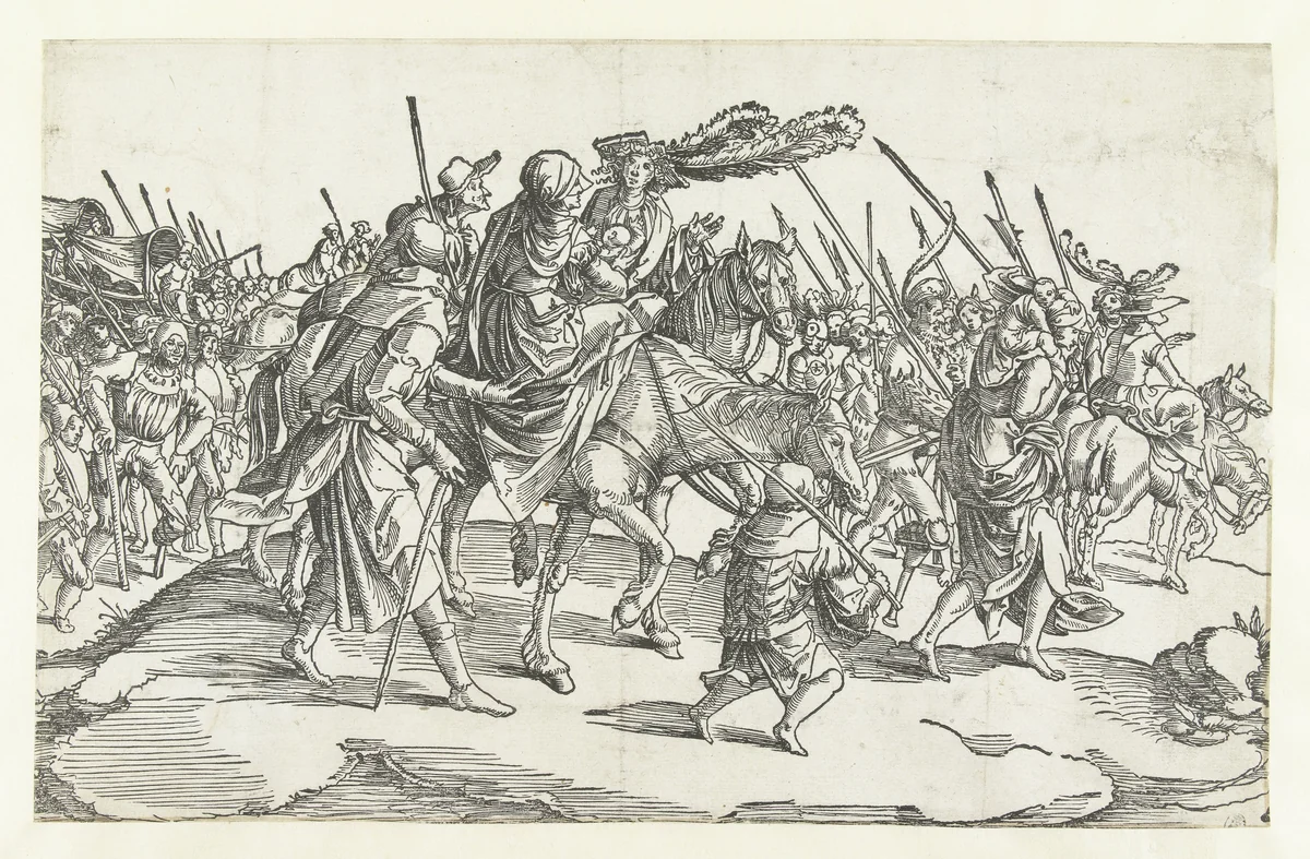 Legertros by Unknown, print, 1490-1528