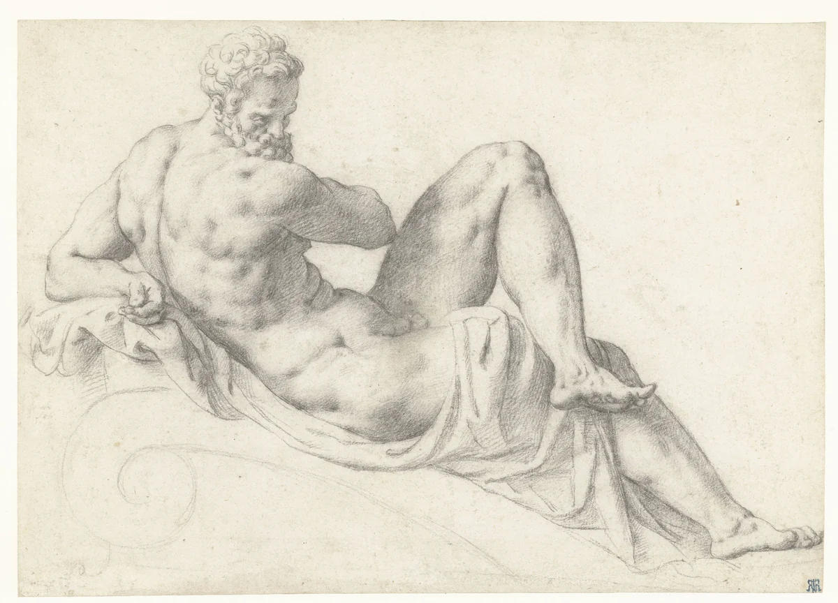 Personificatie van Dag by anonymous, drawing, 1534