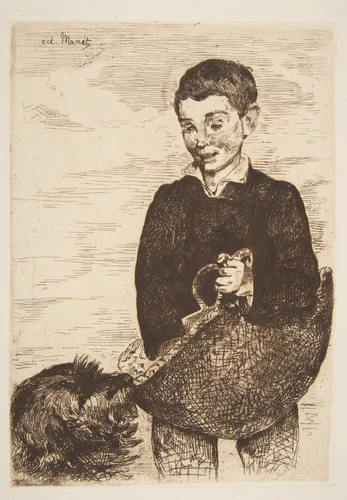 The Urchin by Edouard Manet, print, 1861-1862