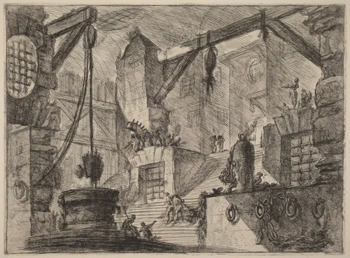 The Well by Giovanni Battista Piranesi, print, 1749-1750
