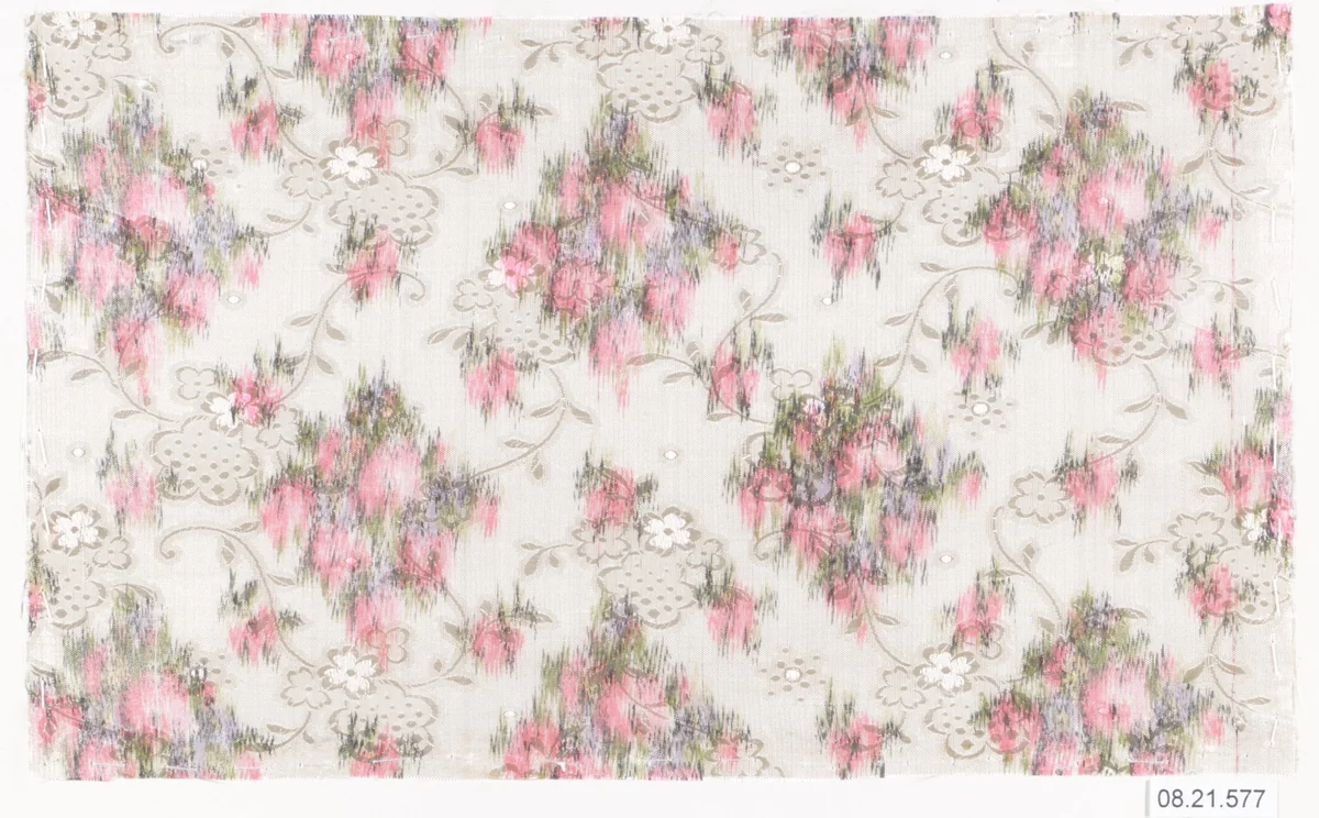 Textile sample by Unknown Designer, textile, 1900