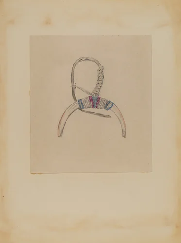 Bone and Beadwork by Melita Hofmann, index of american design, 1935-1942